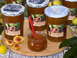 Confiture de figues blanches, fève de tonka, laurier sauce