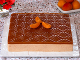 Entremet abricots et pistaches
