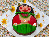 Gâteau poupée russe, 5 ans de Cléa