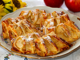 Grillagés feuilletés aux pommes et sirop d’érable