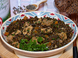 Lentilles Esaü au poulet