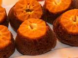 Muffins mandarine-chocolat en tatin