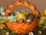 Panier de Pâques brioché