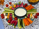 Trempette (dip) à la feta et au miel