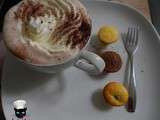 Café gourmand (1) – Chocolat viennois – 3 mignardises