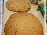 Cookies géants au beurre de cacahuètes
