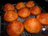 Muffins petit-pois / carottes