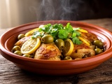 Poulet Marocain aux Olives et Citron Confit : le tajine authentique en 8 étapes