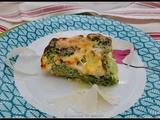 Gâteau de brocolis au parmesan/ autour d'un ingrédient#128