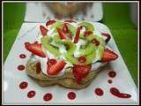 Pavlova fraises / kiwis