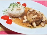 Poulet aux amandes et sauce soja