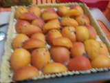 Tarte au fruit de saison : abricot et lavande