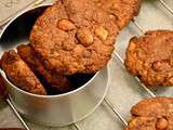 Cookies aux noisettes et noix caramélisées