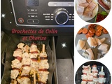 Brochettes de Colin et Chorizo à la Ninja Air Fryer