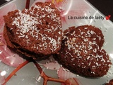 Coeur Choco-Coco de la St Valentin 💖