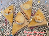 Croque Monsieur Bacon / Chèvre