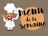 ✏ Menu Semaine 38 Année 2026 ✏