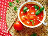 Soupe de Tomates aux Boulettes de Volaille