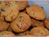 Cookies aux éclats de pralines et chocolat