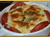 Oeuf cocotte, tomate et scamorza