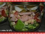 Salade alsacienne  in a jar 