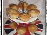 Muffins aux canneberges et graines de lin