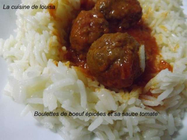 Recette Boulettes de Boeuf facile - Les recettes de Boulettes de Boeuf