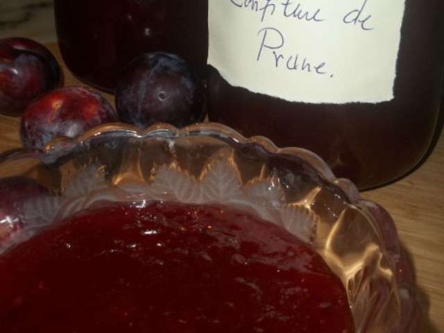 Recette Confiture de prunes facile - Les recettes de Confiture de