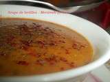 Soupe de lentilles (mercimek çorbasi)