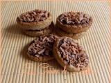 Biscuits au chocolat et copeaux de caramel