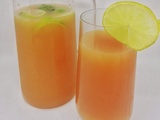 Cocktail sans Alcool Fraise Orange