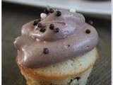 Cupcake au sirop d'érable et pépites de chocolat (Georgetown Cupcake recipe)