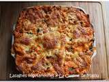 Lasagnes végétariennes : courgettes, tomates et mascarpone (thermomix)