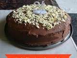 Gâteau d'anniversaire : Triple Chocolat Layer Cake - Un anniversaire chocolaté