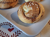 Kanelbullar/cinnamon rolls : brioche Suédoise à la cannelle
