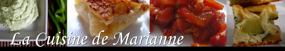 Recettes de La Cuisine de Marianne