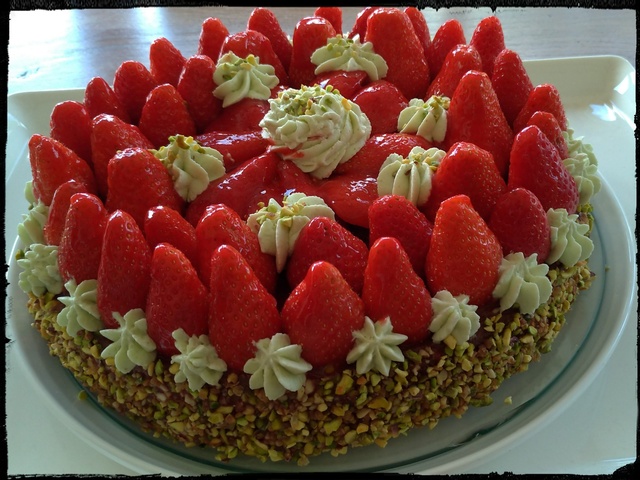 Recettes De Tarte Aux Fraises Et Pistache
