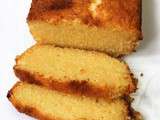 Cake à la semoule citron gingembre (sans farine)