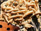Champignons à la crème (champignons du hêtre – Shimeji)
