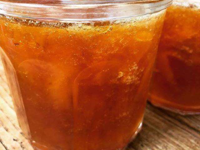 Recettes de Confiture de peche et Épices