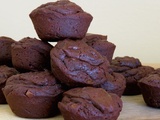 Mini-brownies au chocolat noir (bis et rebis)