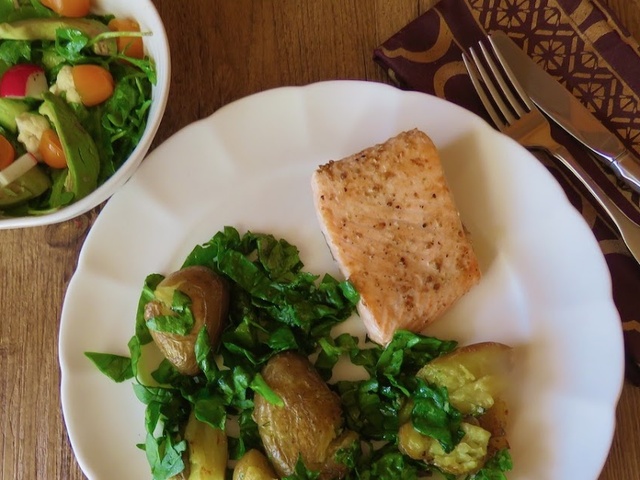 Recettes de Saumon et Pomme de terre