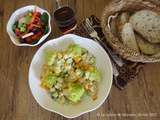 Romanesco et petits légumes gratinés