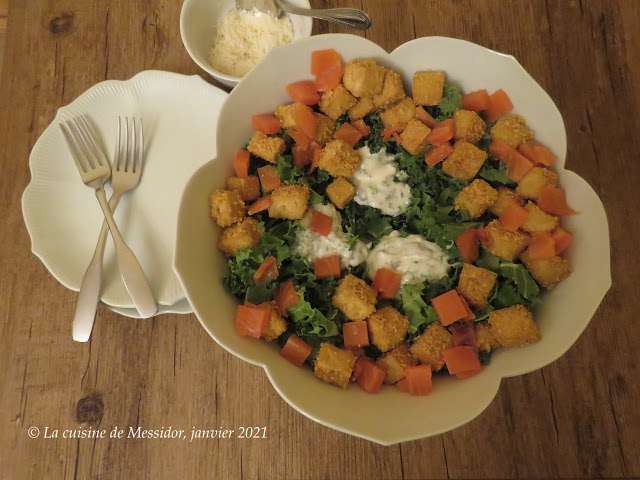 Recettes De Salade C Sar Et Croutons