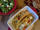 Tacos de poisson et salsa maison