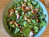 Vacances en cuisine 26 - Salades repas avec ce qui reste