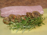 Filet mignon de porc aux herbes farci aux figues SÉCHÉES (Cuisson douce)