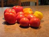 Tomates et poivrons farcis