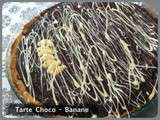 The tarte choco-banane