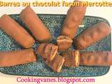 Barres au chocolat façon Mercotte